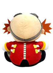 Eggman plush with official licensing tag for collectors and fans