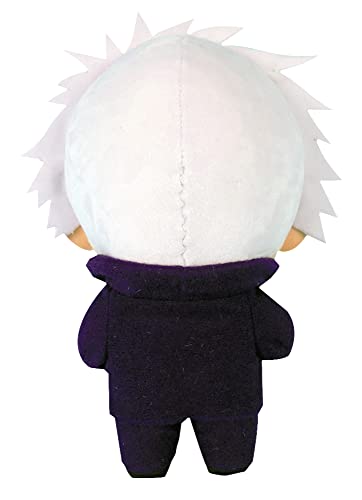 Great Eastern Gojo Unlimited Void plush 8-inch side view, ideal for shelf decor.