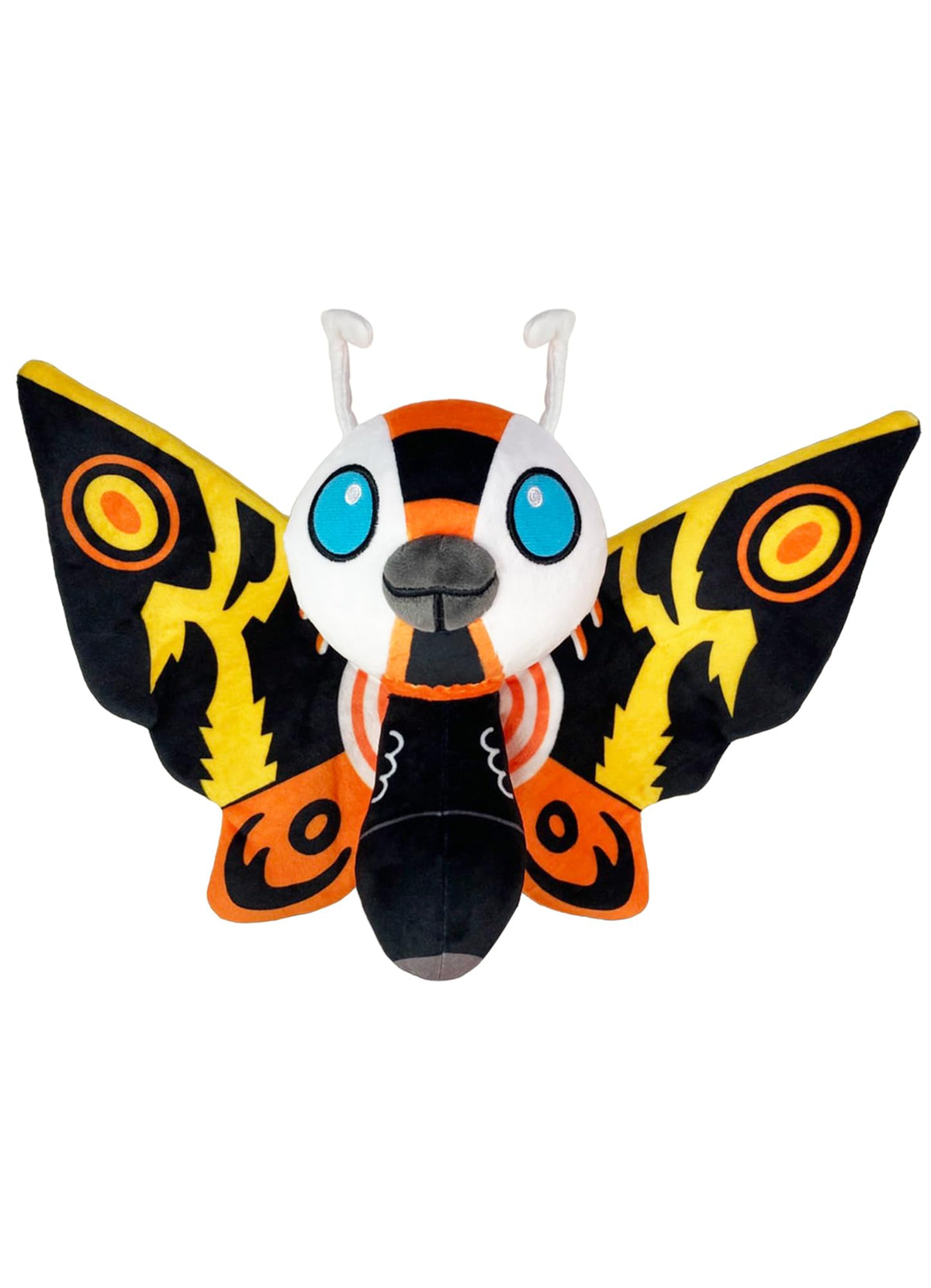 Great Eastern Entertainment Mothra plush 8-inch, soft fabric ideal for display and gentle play.