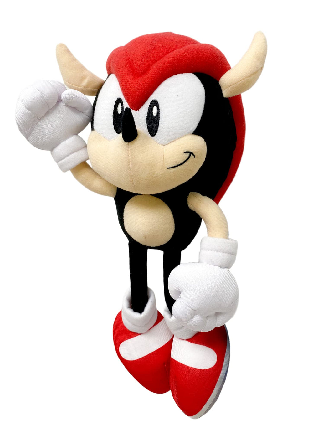 Great Eastern Entertainment Sonic Mighty Armadillo plush, side view, ideal shelf display for collectors.