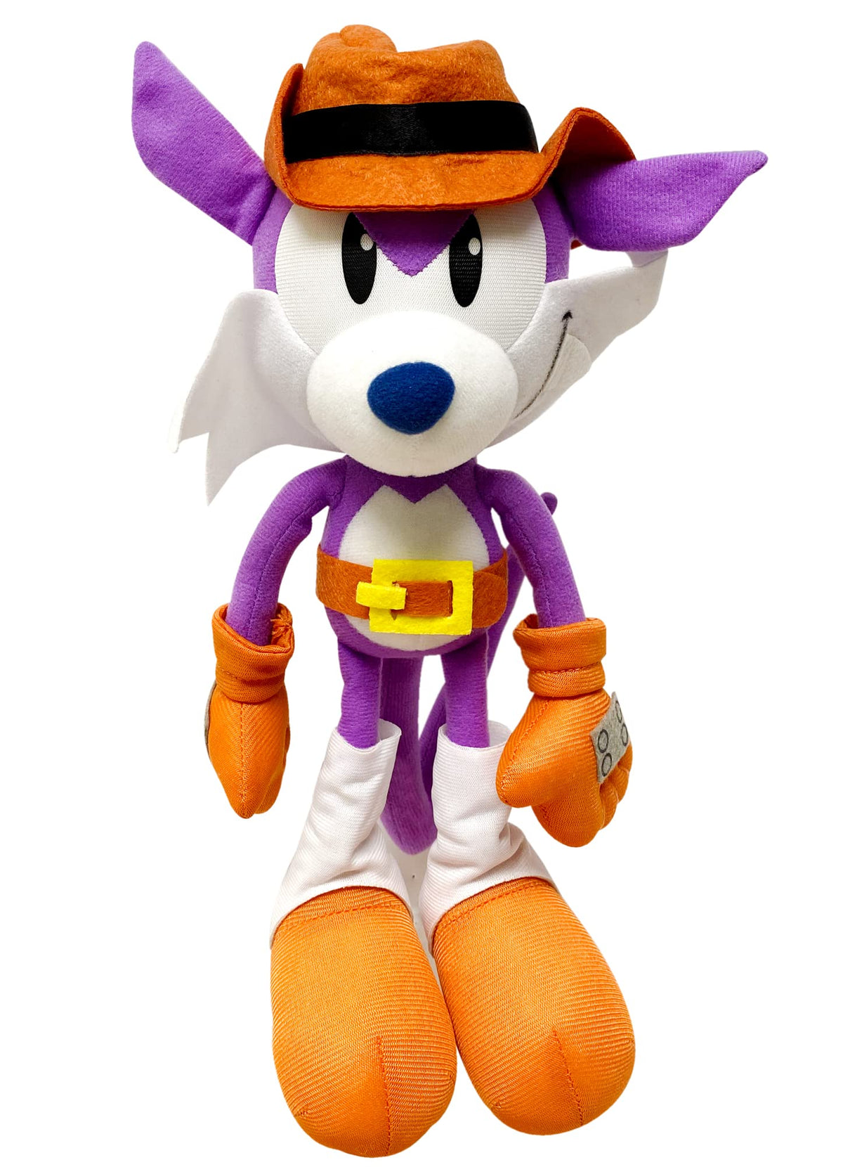 Great Eastern Entertainment Sonic Fang the Sniper plush 10-inch for display or cuddly play.