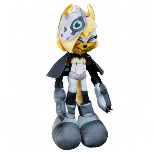 Great Eastern Entertainment Sonic The Hedgehog Whisper Plush 10-inch H, close-up, officially licensed quality for collectors.