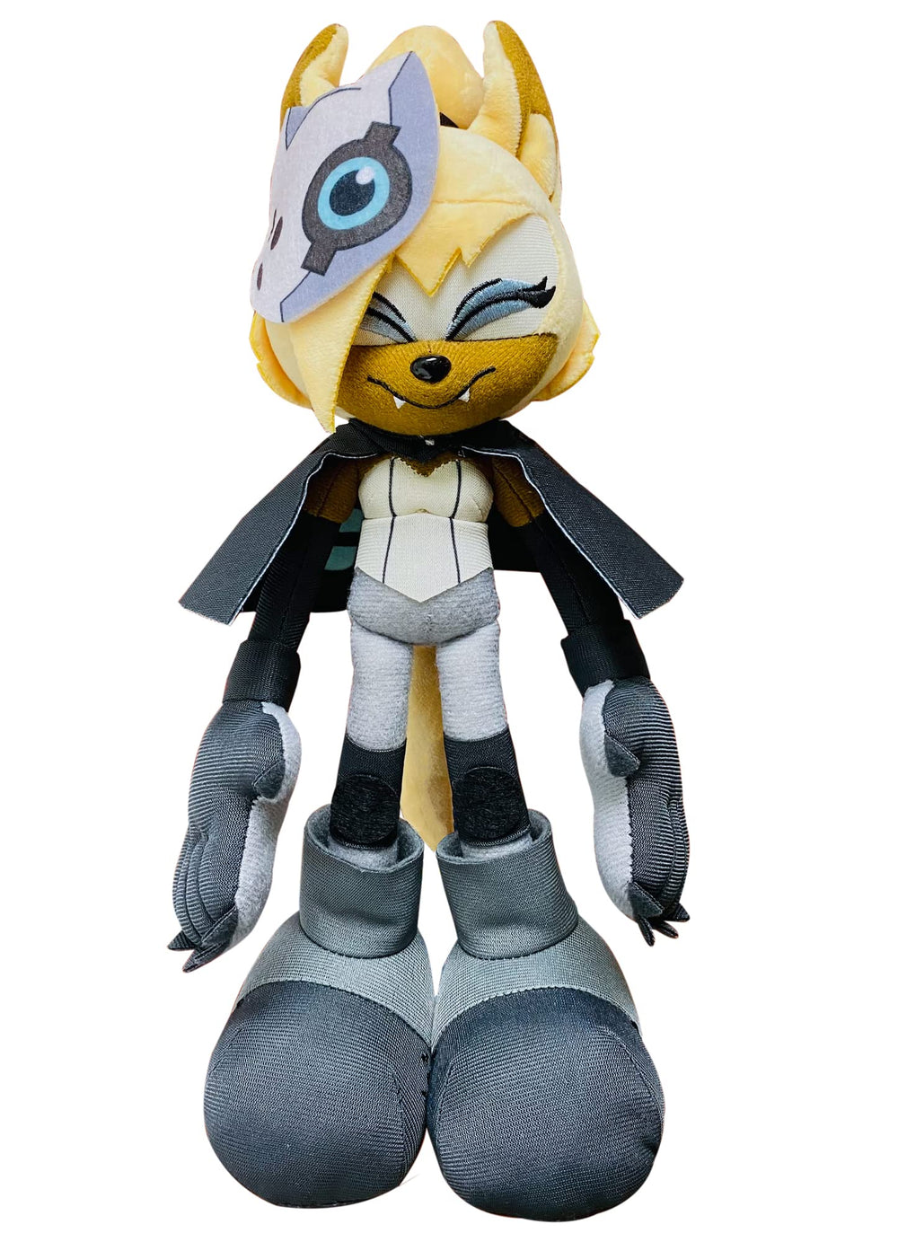 Great Eastern Entertainment Sonic The Hedgehog Whisper Plush 10-inch H, front view, cuddly display-ready companion.