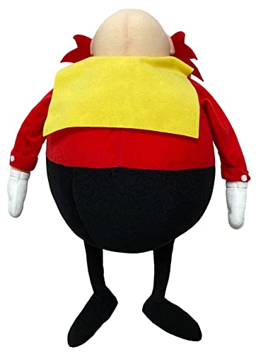 Great Eastern GE-52632 Dr. Eggman plush back view, a striking display piece.