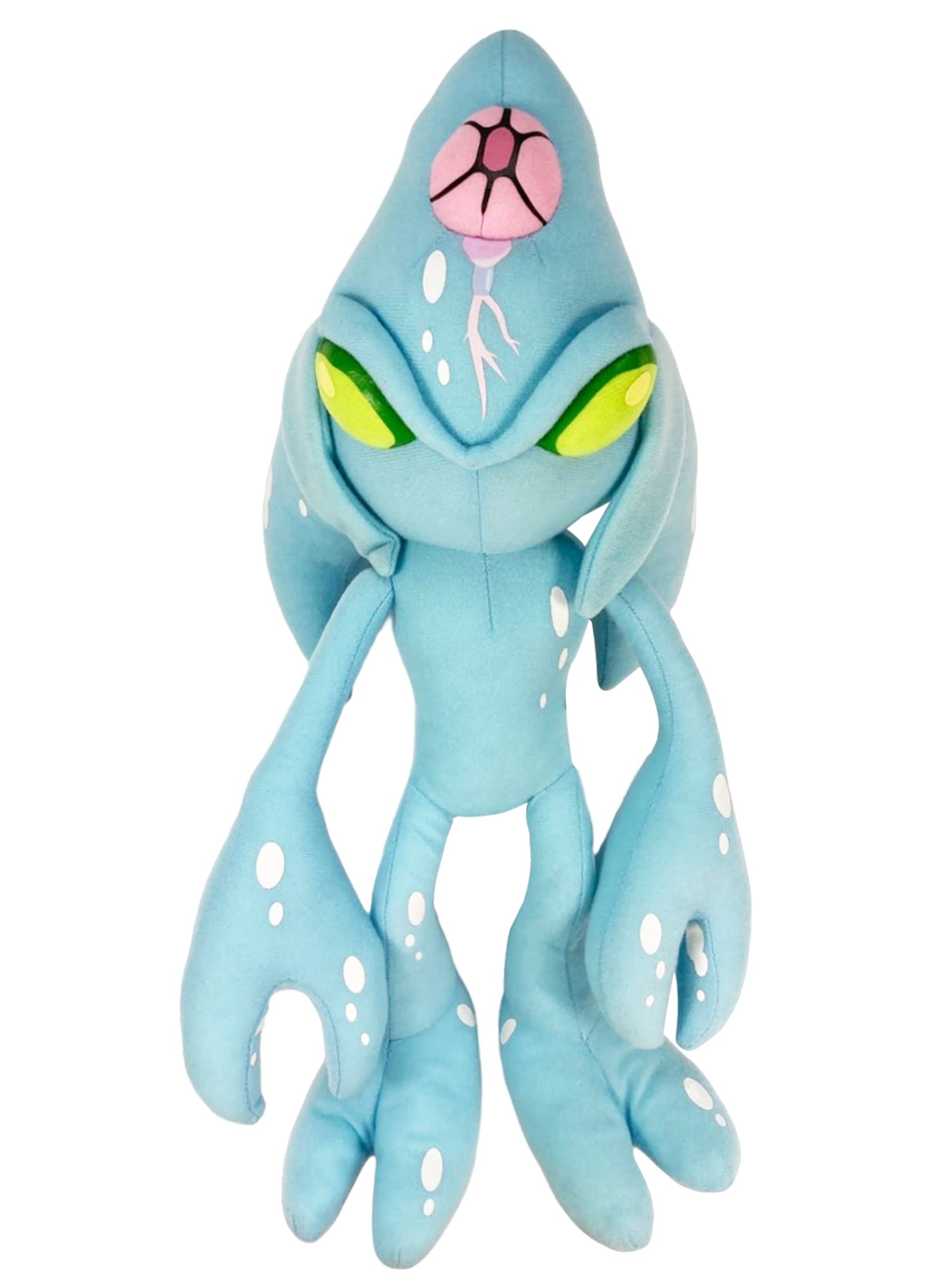 Great Eastern GE-52637 Sonic Chaos plush front view; ideal display piece for Sonic fans
