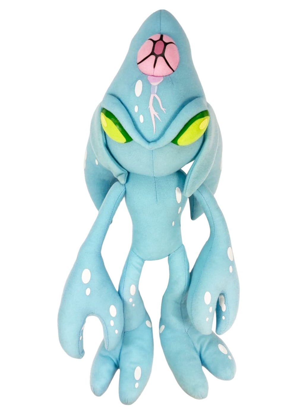 Great Eastern GE-52637 Sonic Chaos plush front view; ideal display piece for Sonic fans
