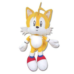 Great Eastern GE-7089 Sonic The Hedgehog Plush with classic tails, ideal as a display collectible.