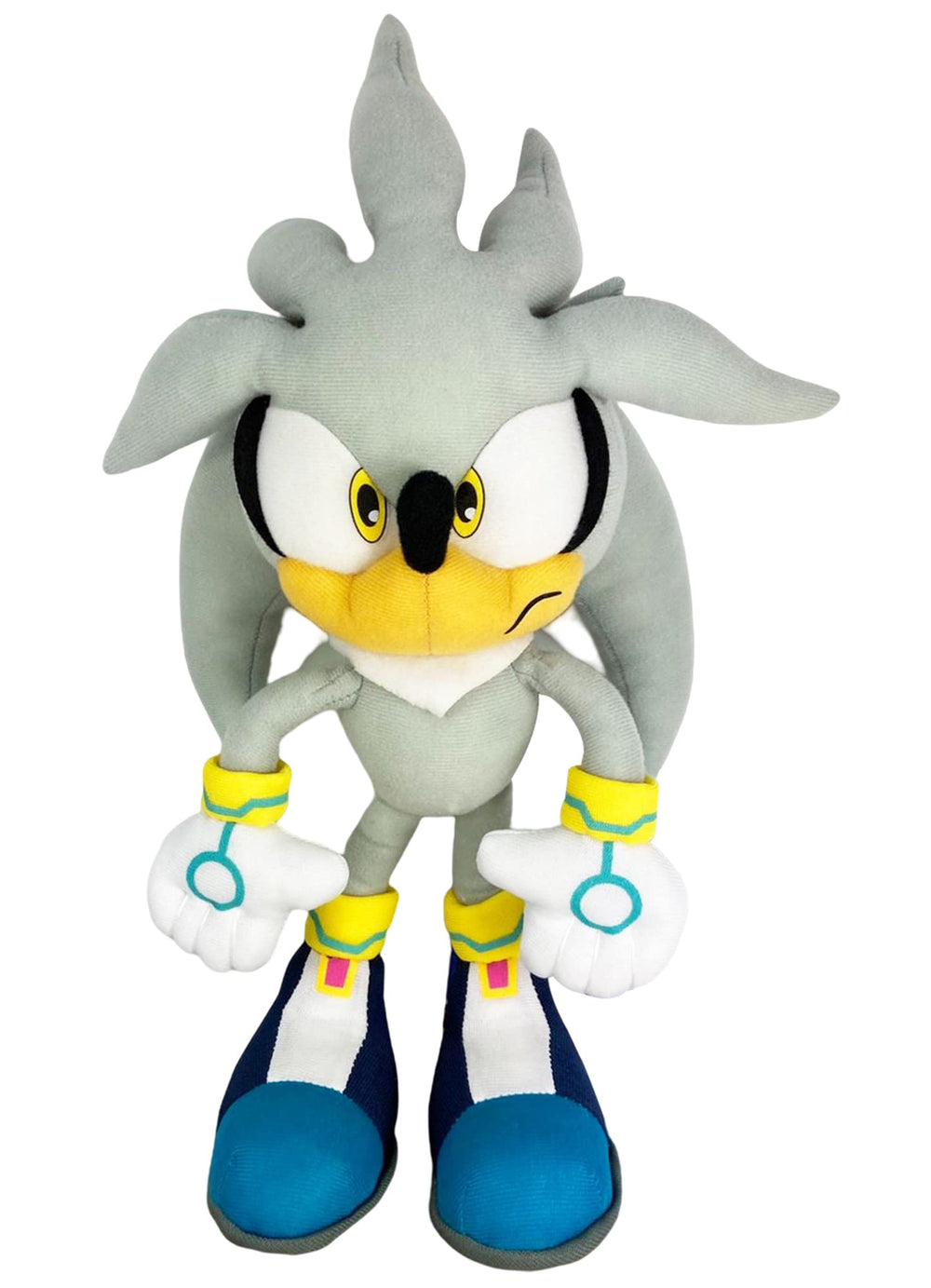 Great Eastern GE-98960 Sonic silver plush 13-inch ideal for display and hugs.