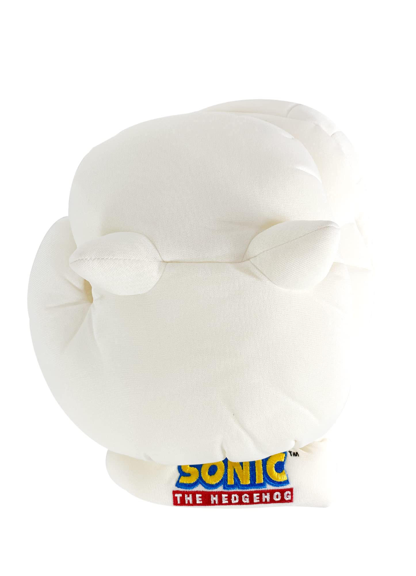 Great Eastern GE-8807 Sonic Knuckles cosplay gloves in white, ideal for costumes and cosplay photos.