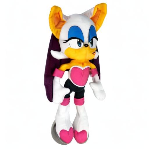 Great Eastern Rouge the Bat plush, packaging view, gift-ready for Sonic fans