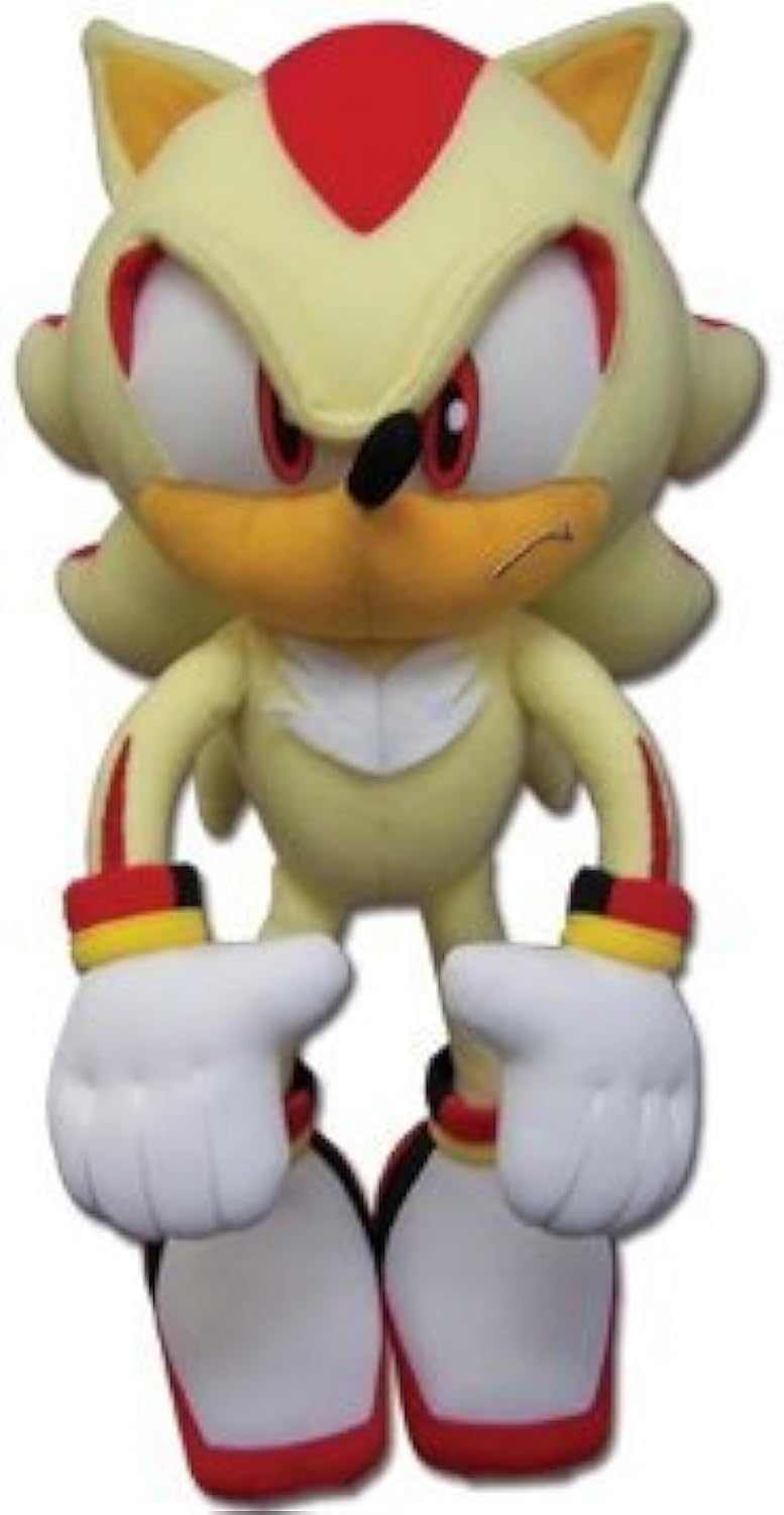 Great Eastern Sonic Super Shadow plush close-up detail of stitching