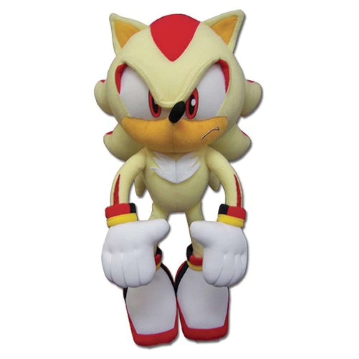 Great Eastern Sonic Super Shadow plush front view, soft and collectible