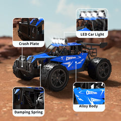 Great-JUNAMT blue all-terrain tires offer grip on grass, sand, and gravel