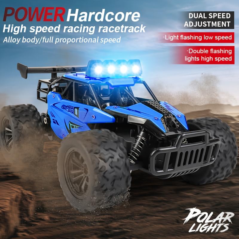 Great-JUNAMT 2.4GHz remote offers stable, interference-free racing up to 200 ft.