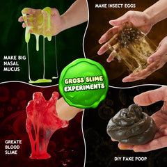 Greek Science 75+ Gross Science Kit eyeballs creation boosts creative play and science interest.