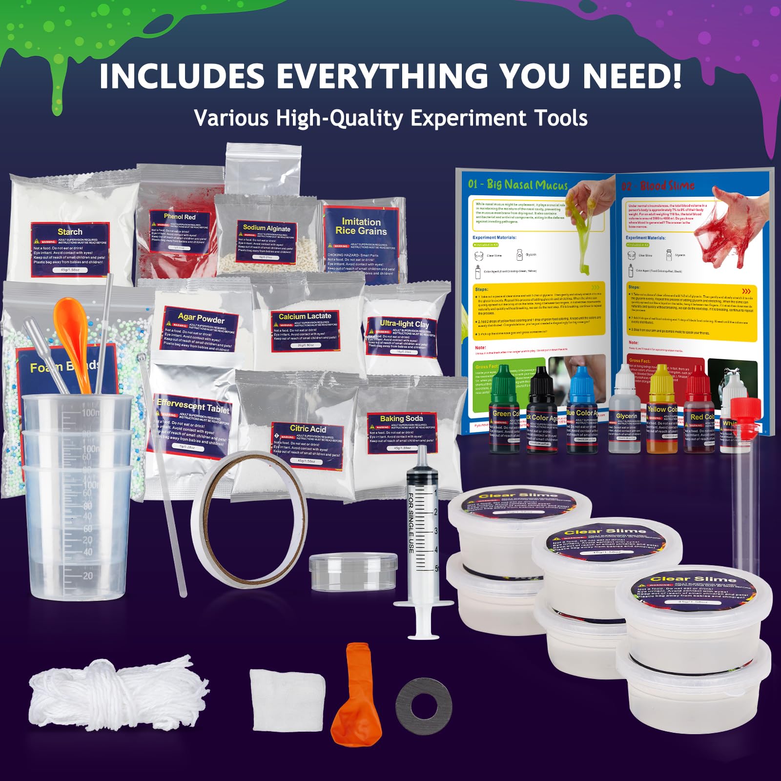 Greek Science 75+ Gross Science Kit organs models support anatomy curiosity and hands-on learning.
