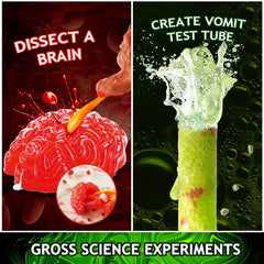 Greek Science 75+ Gross Science Kit slime experiments fuel messy, engaging learning and problem-solving.