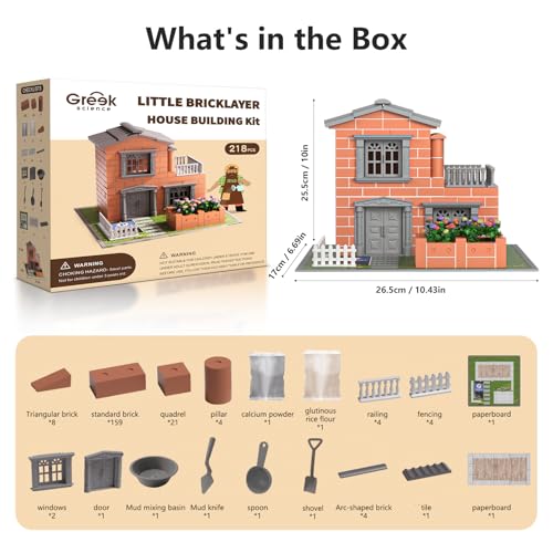 Greek Science mini house build kit inviting hands-on learning and creative play.