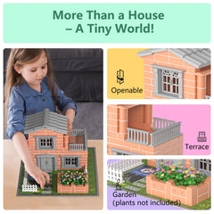 Greek Science mini house detailed diorama demonstrating scaled construction for architectural imagination.