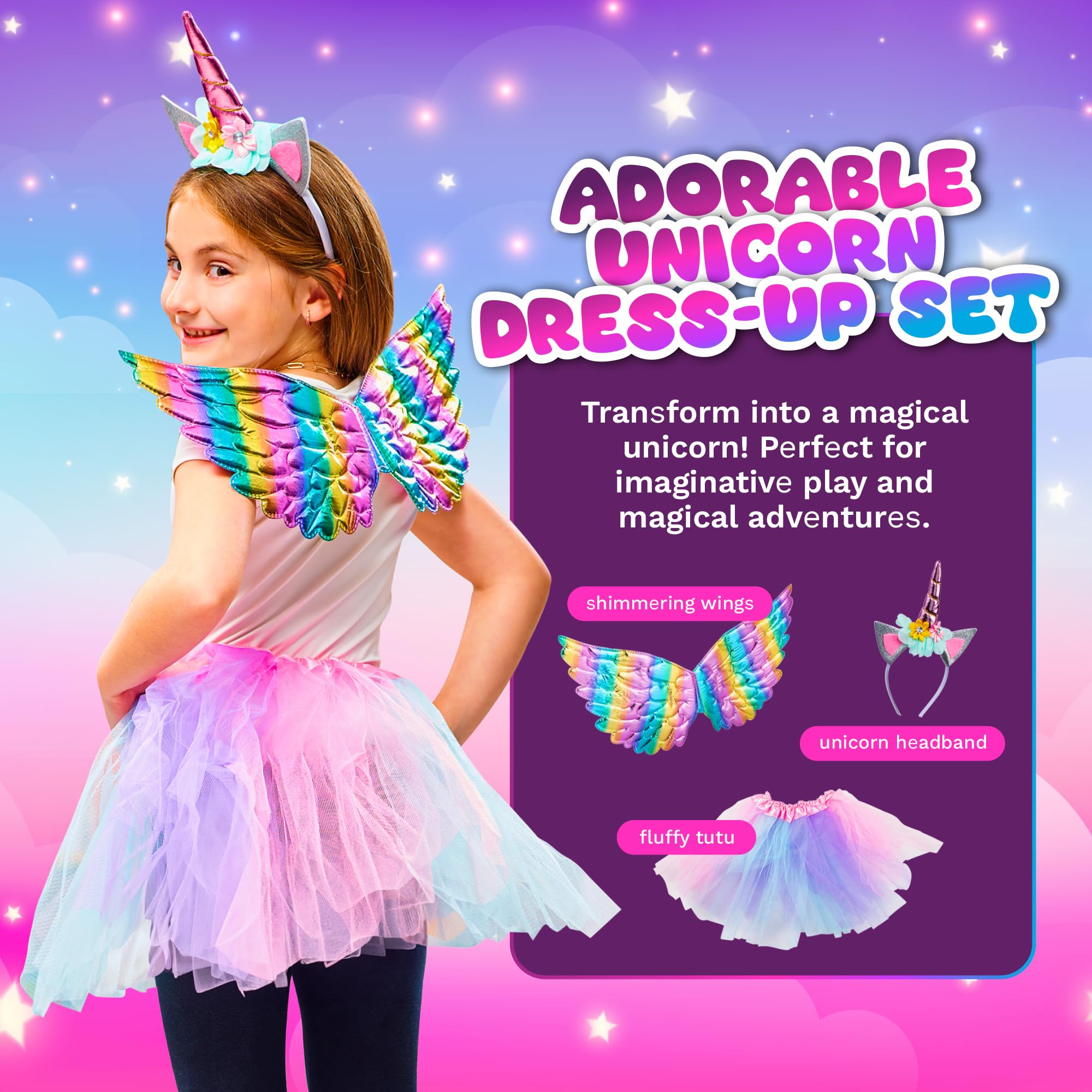 Greenbo Unicorns toy plays music and repeats phrases for fun.