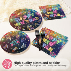 Greencian firework napkins absorb spills for tidy moments