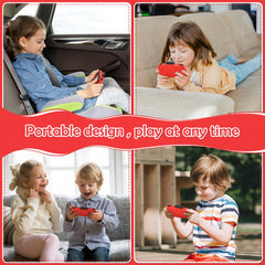 GREENCREEK 16-bit handheld console kid-friendly design supports early hand-eye coordination.