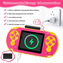GREENCREEK 3.0-inch screen close-up showing vibrant display for kids