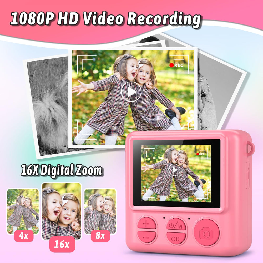 GREENKINDER device includes a 32GB memory card for photos and videos