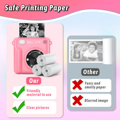 GREENKINDER safe thermal printing paper design gentle for kids