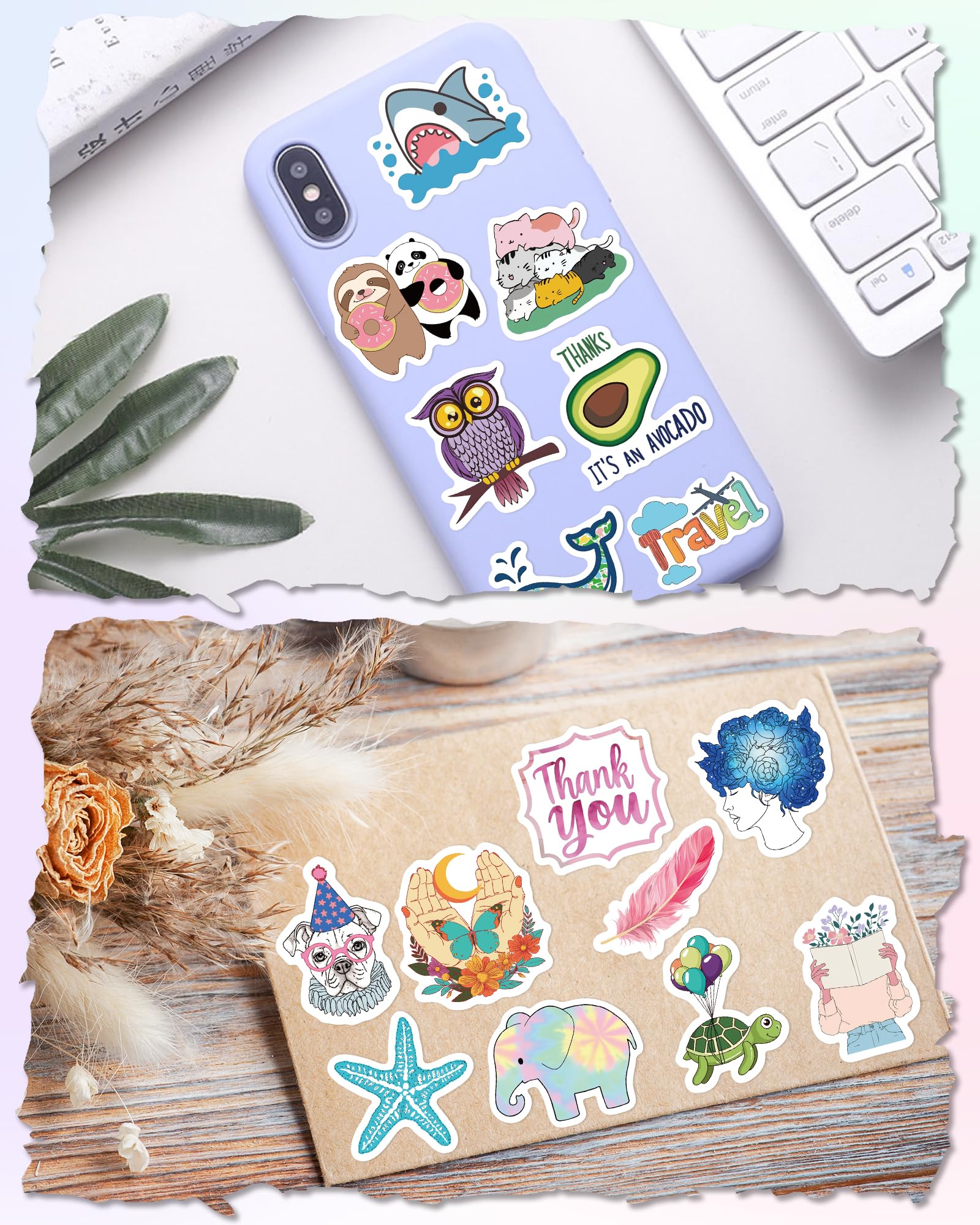 Greingways stickers on laptop illustrate versatile decoration for school and travel.