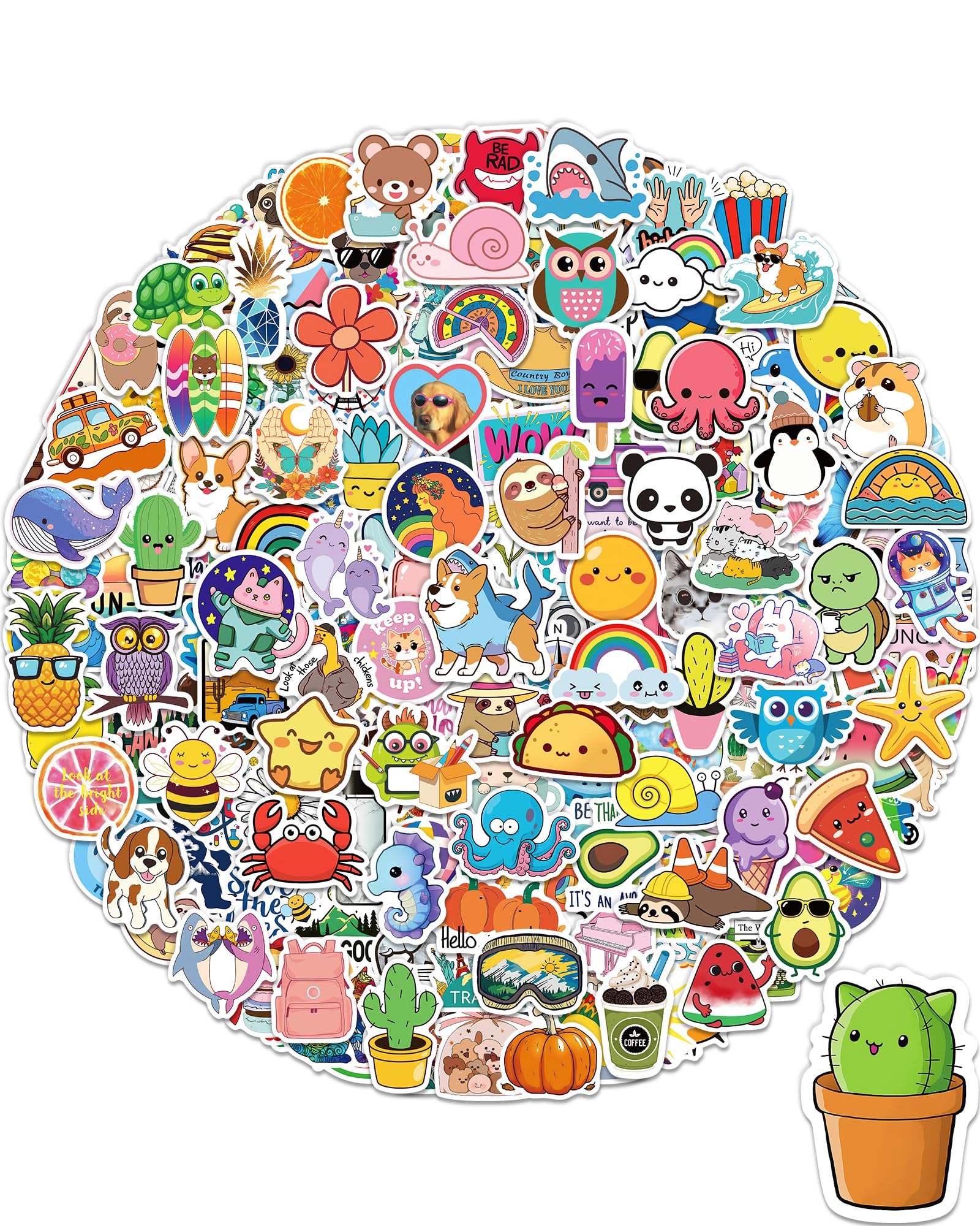 Greingways water bottle stickers offer waterproof decor for bottles and laptops.
