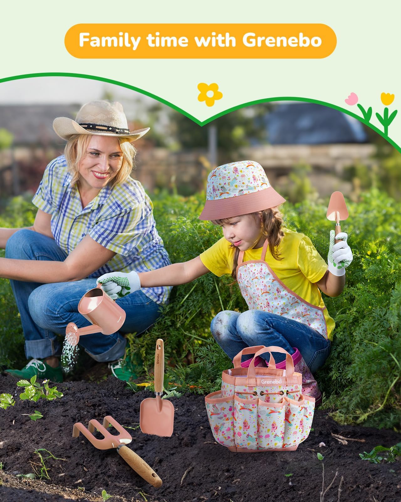 Grenebo trowel for delicate planting and soil exploration