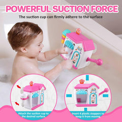 Gretex bath toy with easy-pull handle fuels quick bubbles