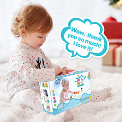 Gretex toddler bath toy makes a thoughtful gift for curious bath-time explorers.