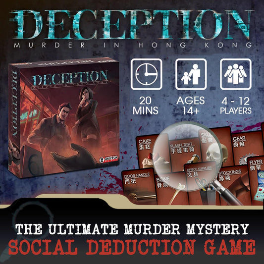 Grey Fox Games Deception Hong Kong players gathered for group play
