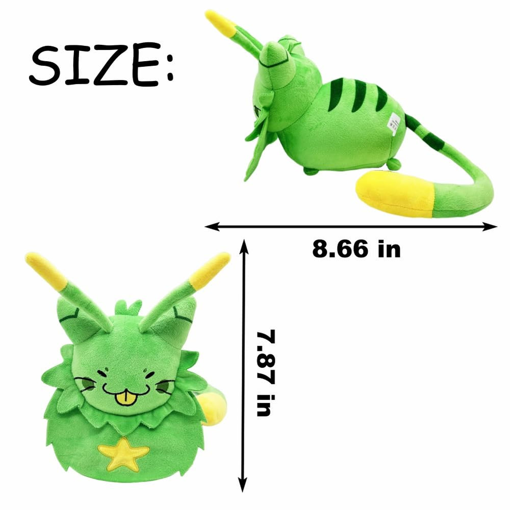 GRGJ Gnarpy plush 8.6-inch size ideal for shelves and desks.