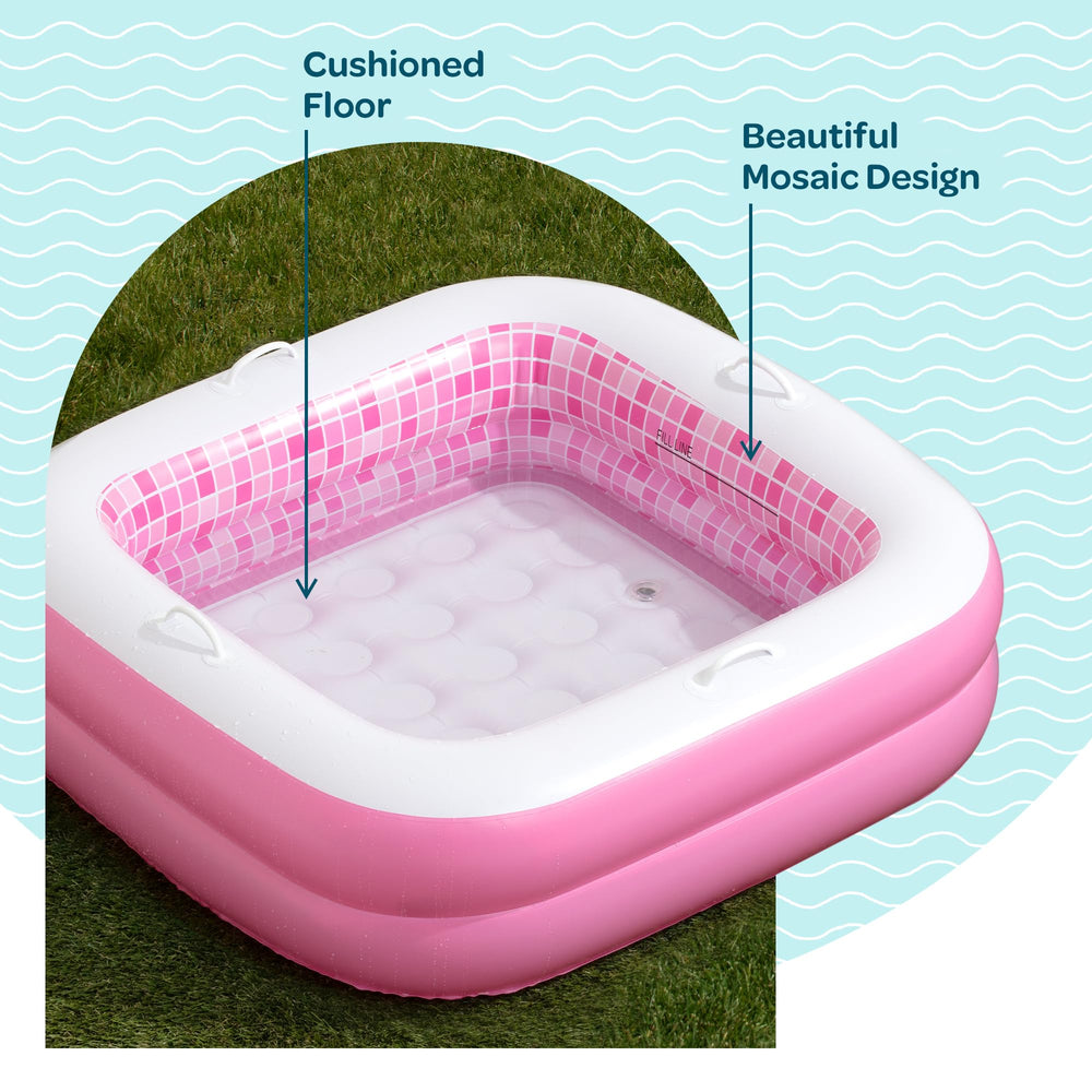GRIP A POOL doubles as a ball pit for contained, imaginative play.