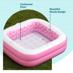 GRIP A POOL doubles as a ball pit for contained, imaginative play.