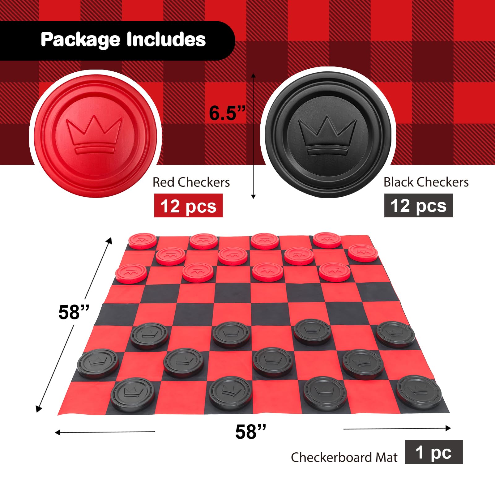 Grip Kids oversized board and pieces add novelty to family game night