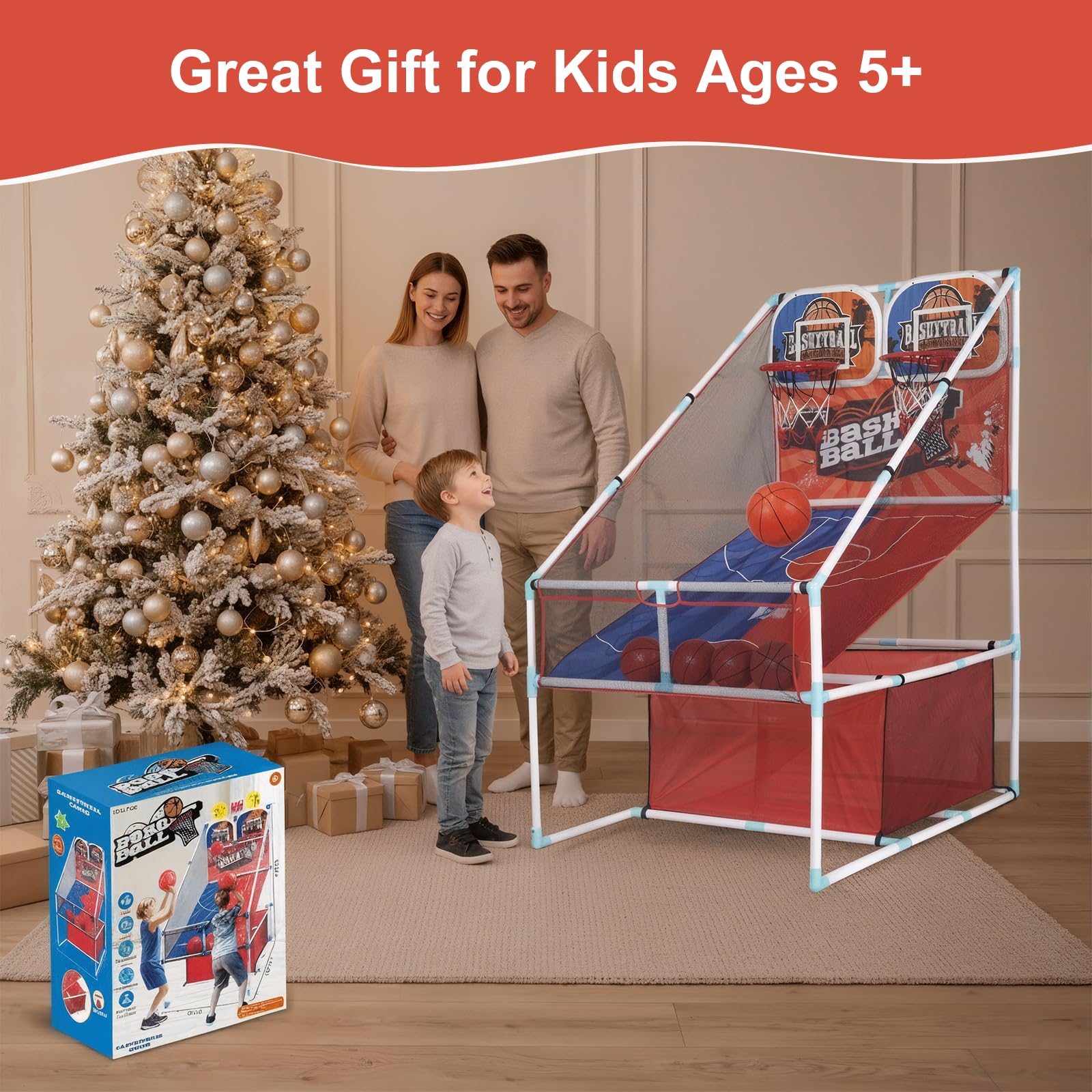 grnpeak ball storage net helps keep rooms organized