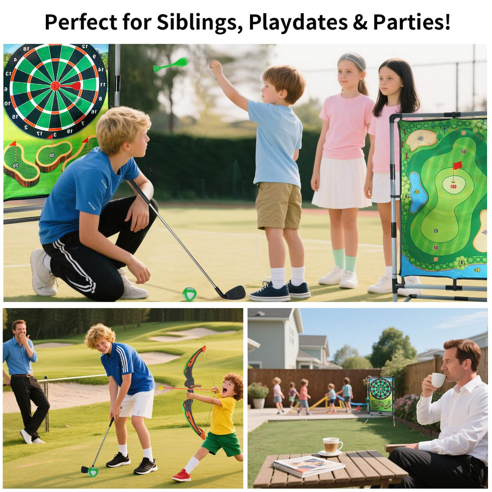 grnpeak hatchet and darts play-area for multi-sport challenges