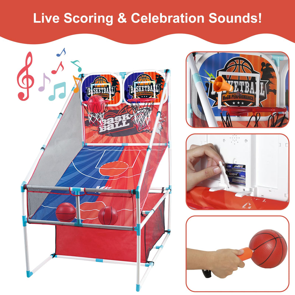 grnpeak scoreboard with cheer sounds enhances arcade-style playtime