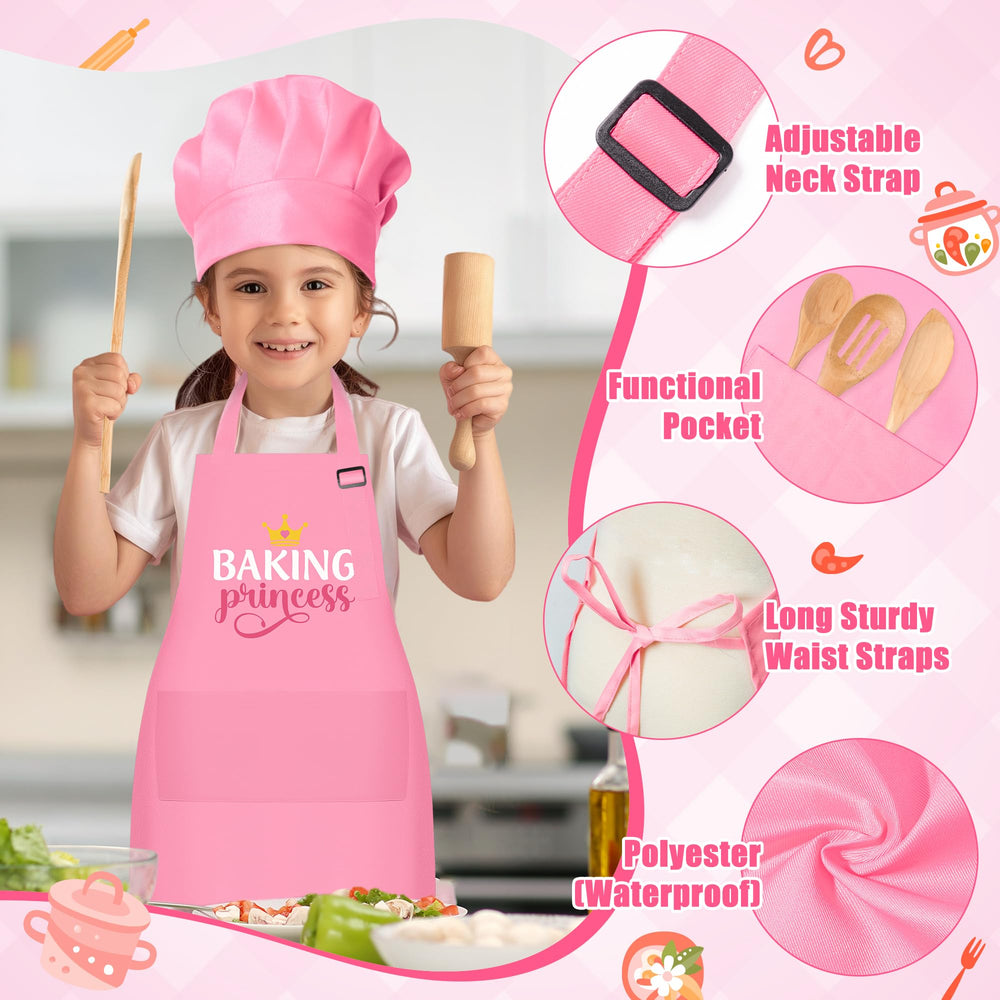 GROBRO7 waterproof chef hat helps prevent stains during messy kitchen activities