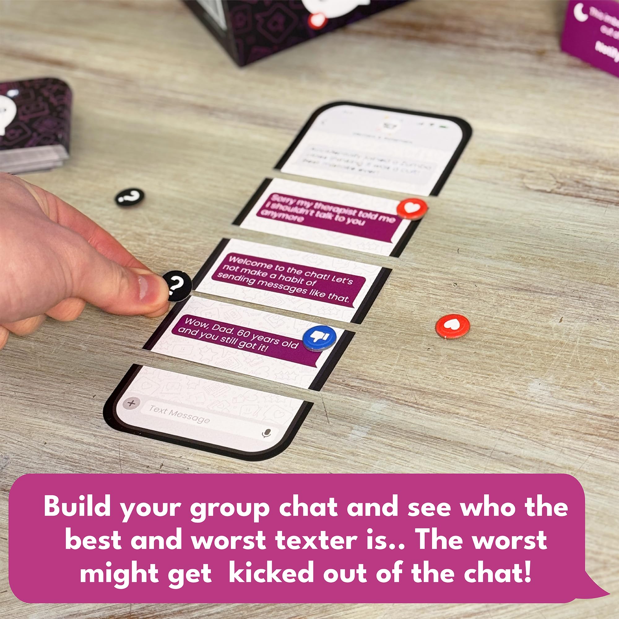 Group Chat group-chat-prompts displayed during a lively session