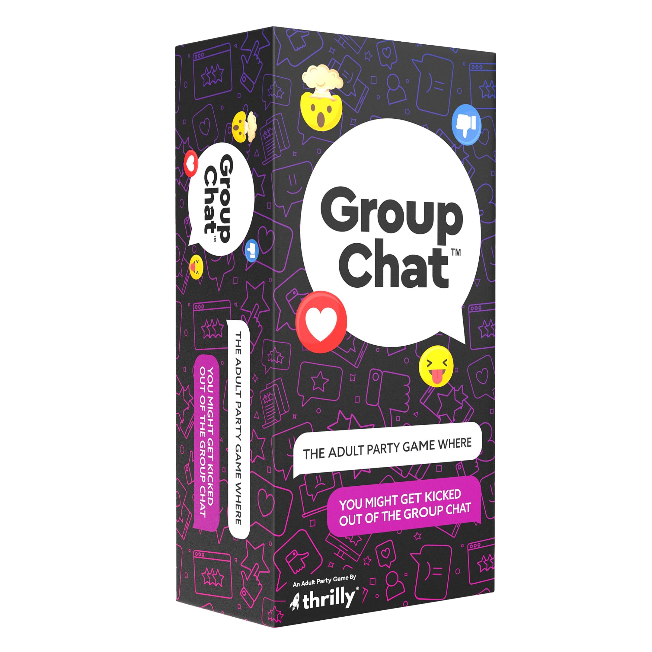 Group Chat hilarious-text-game-prompt card energizing adult party fun