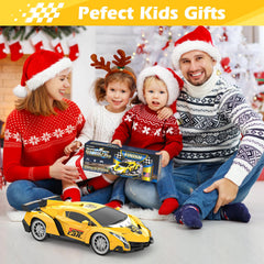 Growsland box and RC car on display for gifting