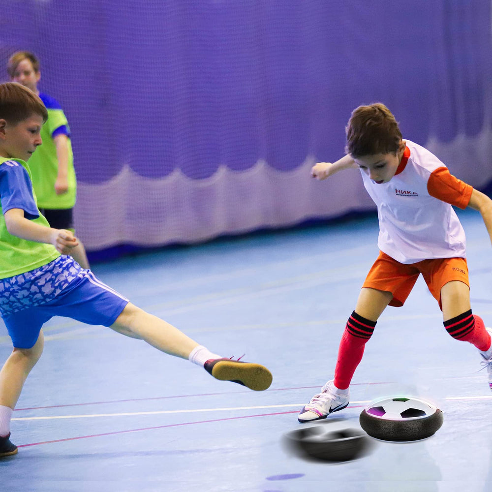 Growsland indoor soccer game ideal for family time.