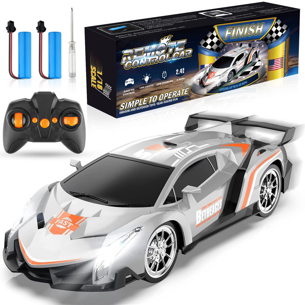 Growsland RC car 1/18 indoors for fast, safe racing fun