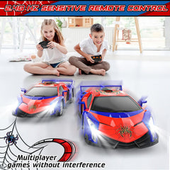 Growsland RC car twin batteries for up to 60 minutes of play.