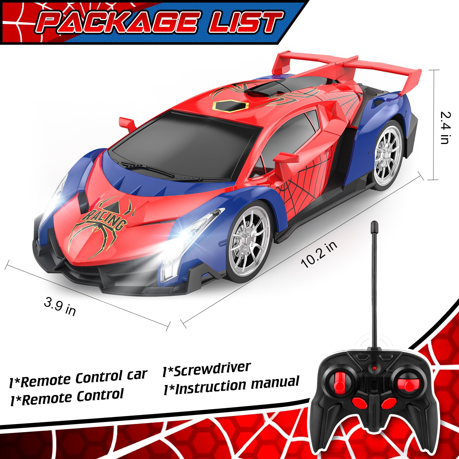 Growsland RC car designed for indoor racing and family fun